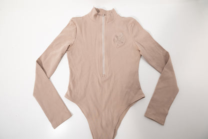 Naturals - Women’s Half Bodysuit Long Sleeve